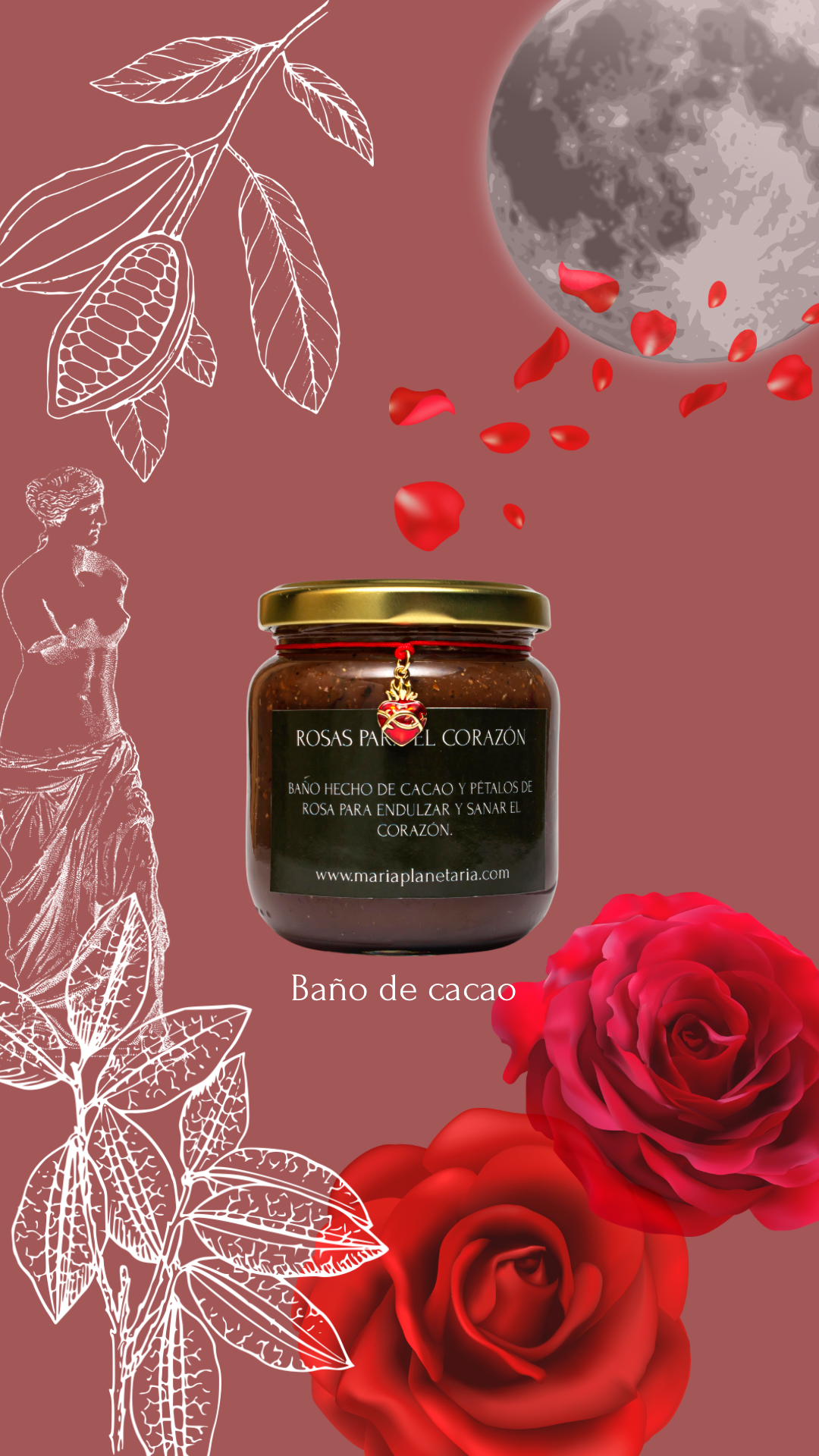 BAÑO ROSAS PARA EL CORAZÓN - Imagen 2